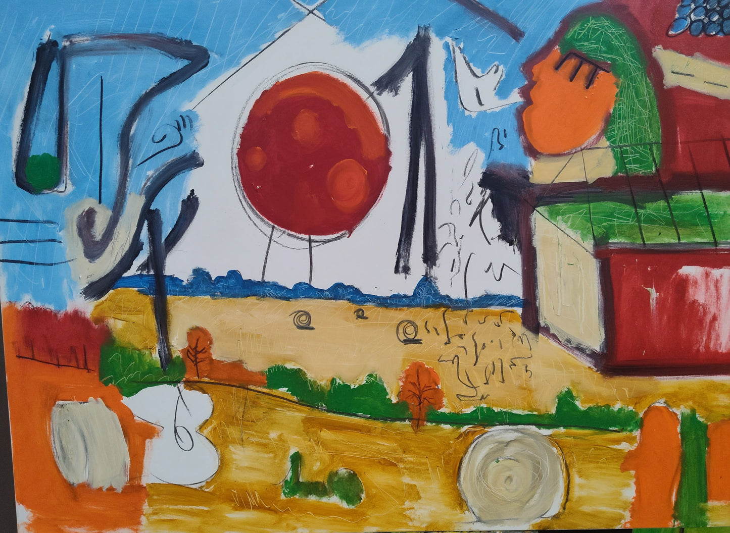 Whisper, 2025, oil on canvas, 36 x 48 in. / 91.44 x 121.92 cm.
