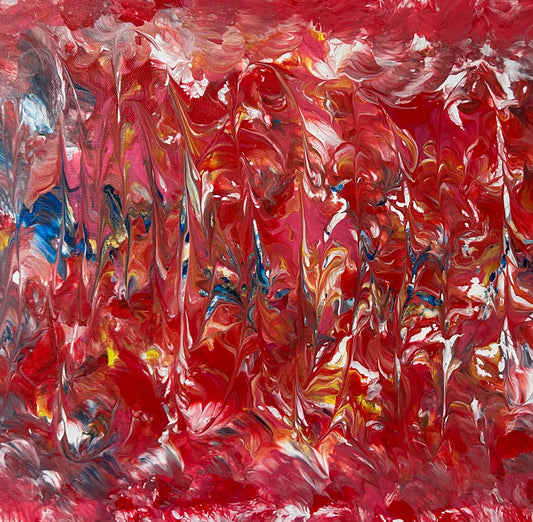 Untitled, 2025, acrylic, 16 x 20 in. / 40.64 x 50.8 cm.