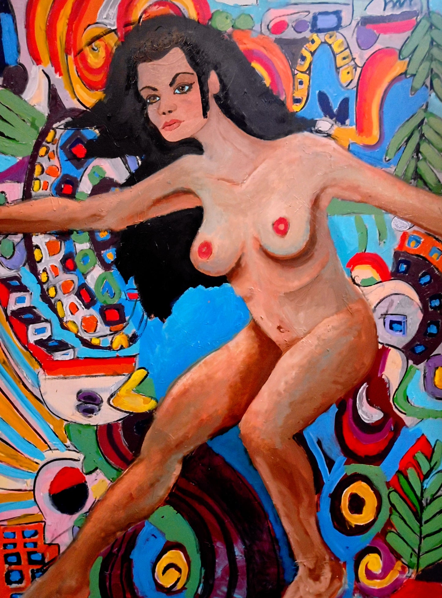 Rahab, 2026, oil on canvas, 48 x 36 in. / 121.92 x 91.44 cm.