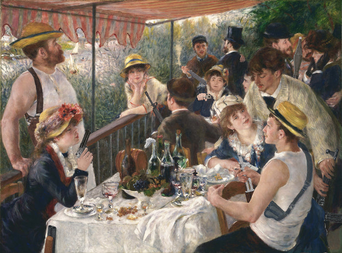 Luncheon of the Gun Lobby, 2016, archival pigment print from a digital collage, 14 x 20 in. / 35.56 x 50.8 cm.