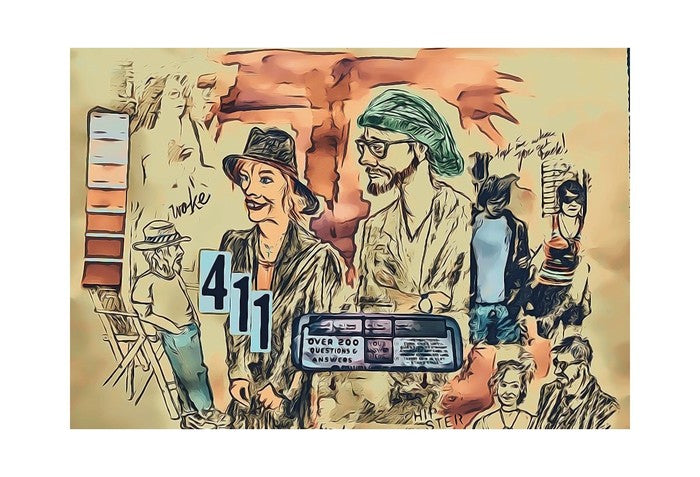 Zeitgeist, 2019, mixed media, 16 x 20 in. / 40.64 x 50.8 cm.