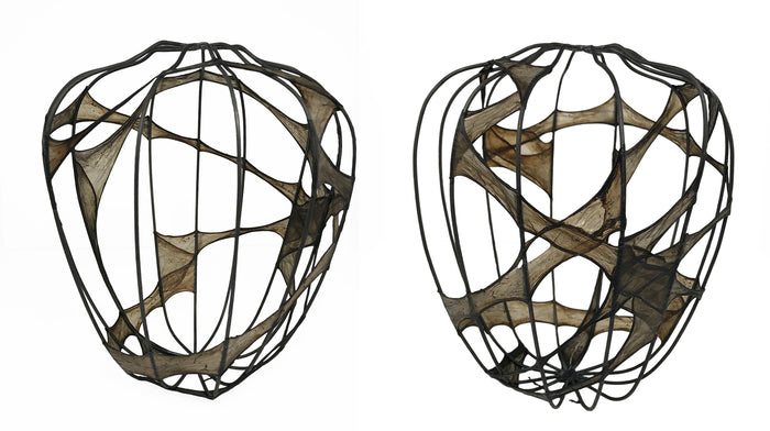 All That Remains: Vessel #1, 2020, mixed media, 10.5 x 5.5 x 5.5 in. / 26.67 x 13.97 x 13.97 cm.