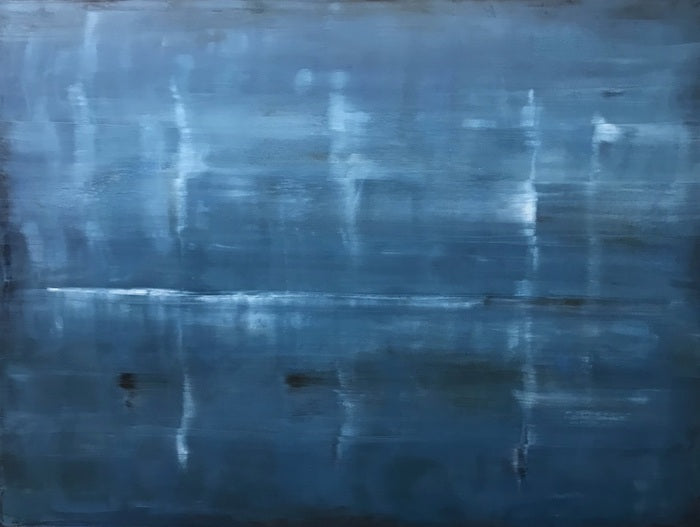 #36 Blue Water, 2022, oil on canvas, 36 x 48 in. / 91.44 x 121.92 cm.
