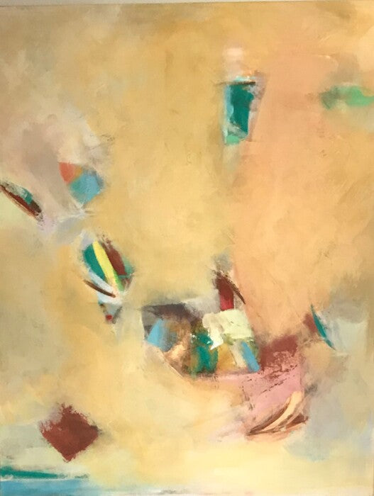 Joy, 2020, acrylic on gallery-wrapped canvas, 30 x 24 in. / 76.2 x 60.96 cm.