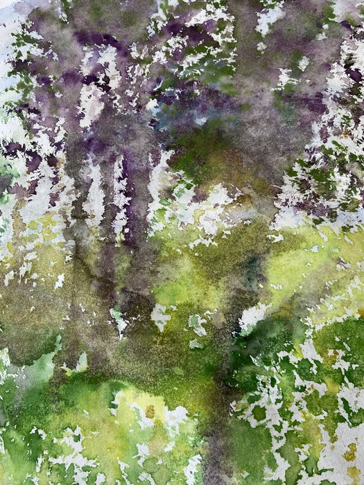 Eagle Marsh, 2021, watercolor, 10 x 12 in. / 25.4 x 30.48 cm.