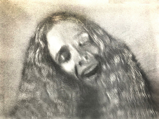 LAUGHTER, 2021, mixed media, 27 x 23 in. / 68.58 x 58.42 cm.