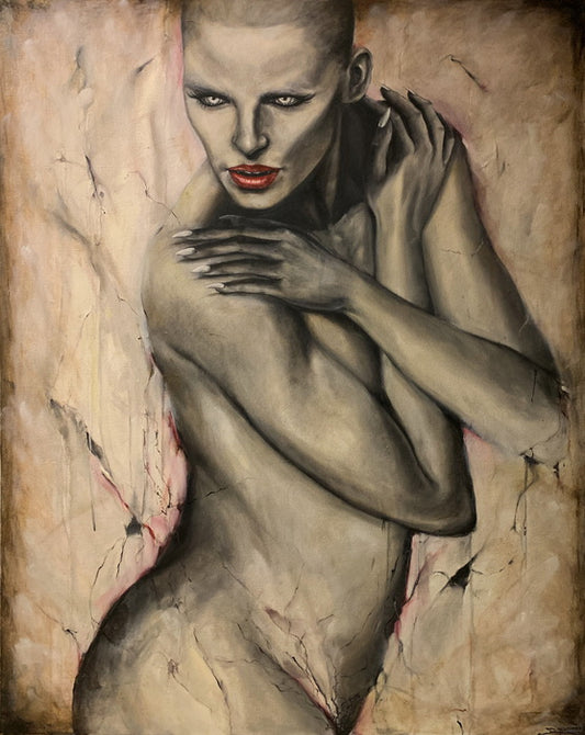 Diabolique, 2021, oil on canvas, 60 x 48 in. / 152.4 x 121.92 cm.