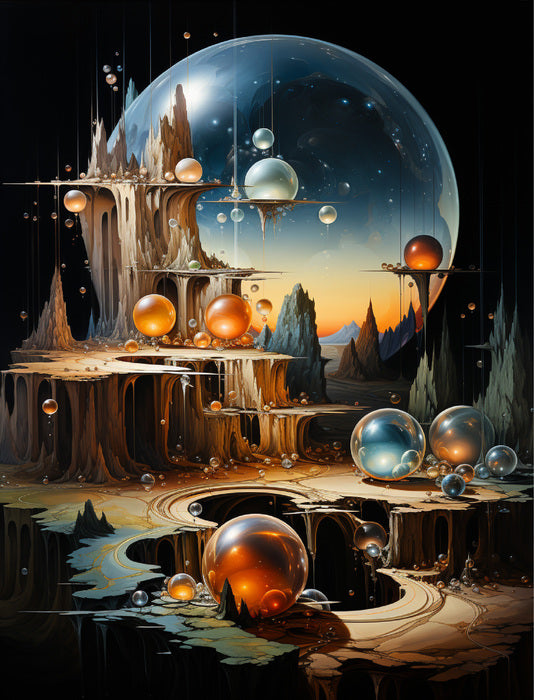 The Psychology of the World, 2023, digital media, 8 x 11 in. / 20.32 x 27.94 cm.