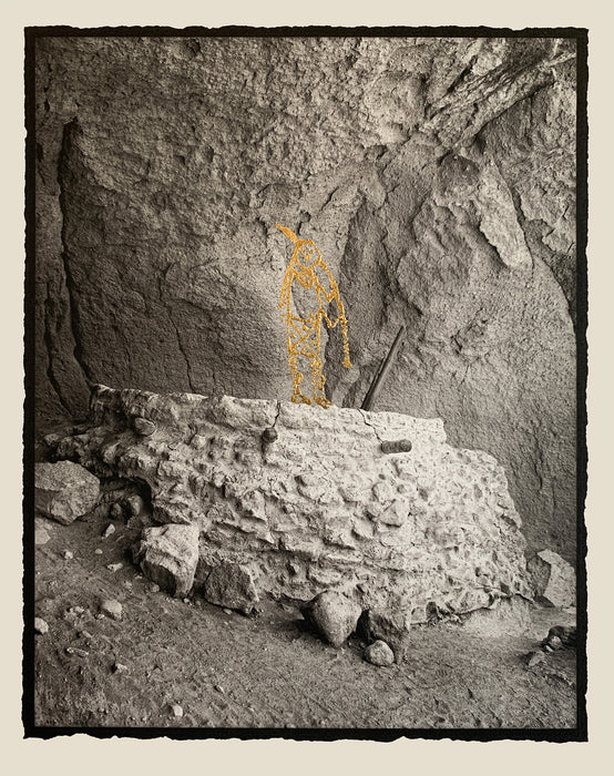 Kiva Song, Bandelier, El Dorado, 2022, photography, 8 x 10 in. / 20.32 x 25.4 cm.