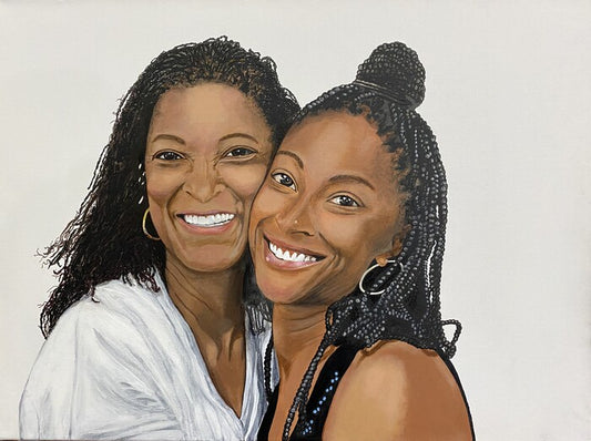 Joy, 2023, acrylic on canvas, 24 x 18 in. / 60.96 x 45.72 cm.