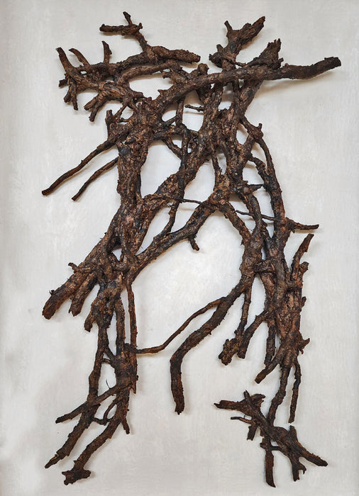 Scholar Roots 3, 2024, mixed media, 29 x 20 in. / 73.66 x 50.8 cm.