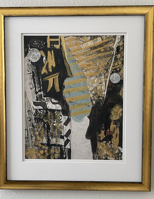 Moon and Harvest Festival, 2024, mixed media, 26 x 22 in. / 66.04 x 55.88 cm.