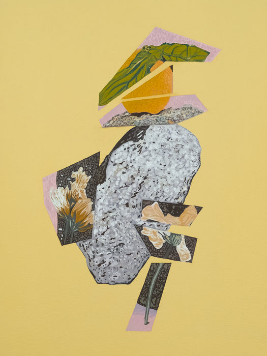 Rutaceae, 2024, acrylic on canvas, 14 x 11 in. / 35.56 x 27.94 cm.