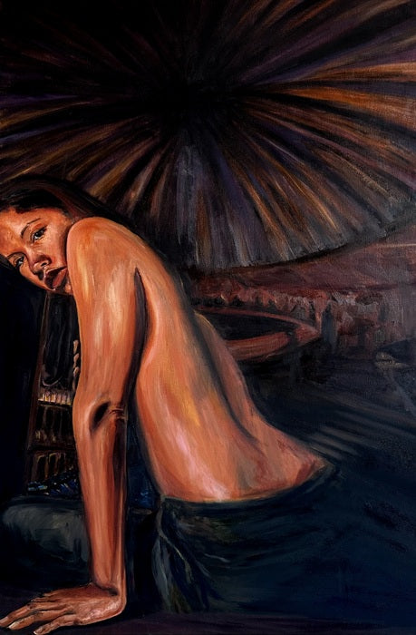 Back Series 2, 2024, oil paint, 36 x 24 in. / 91.44 x 60.96 cm.