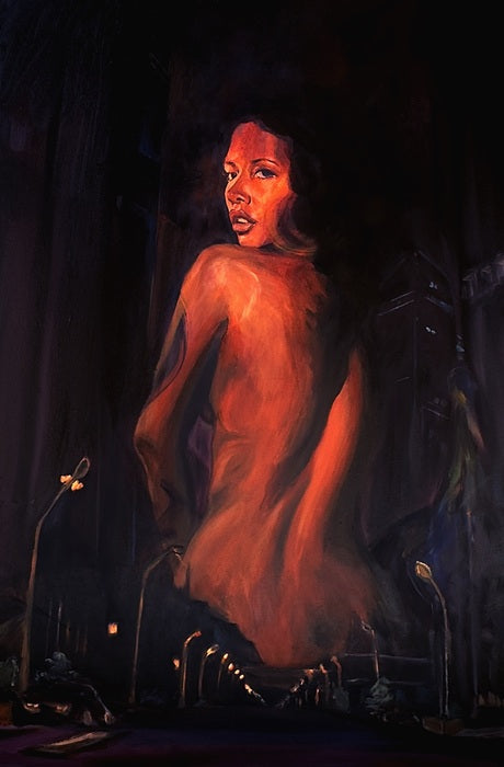 Back Series 3, 2024, oil paint, 36 x 24 in. / 91.44 x 60.96 cm.