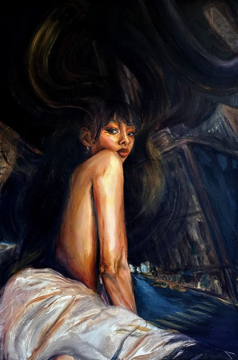 Back Series 1, 2024, oil paint, 36 x 24 in. / 91.44 x 60.96 cm.