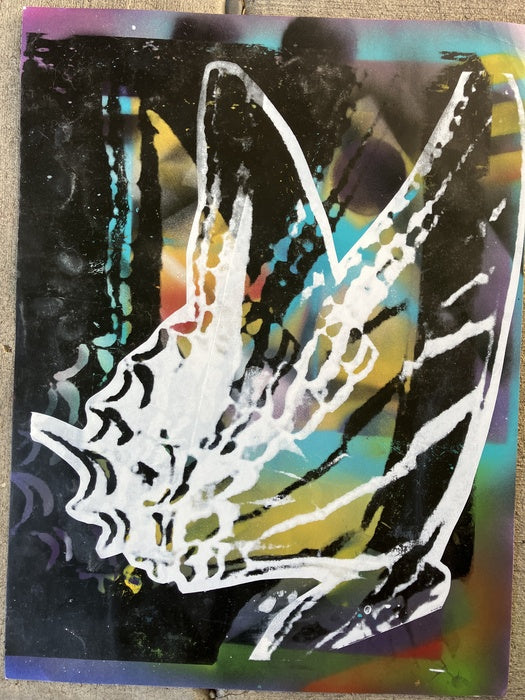 Changing for the Better, 2023, silkscreen print, 24 x 18 in. / 60.96 x 45.72 cm.
