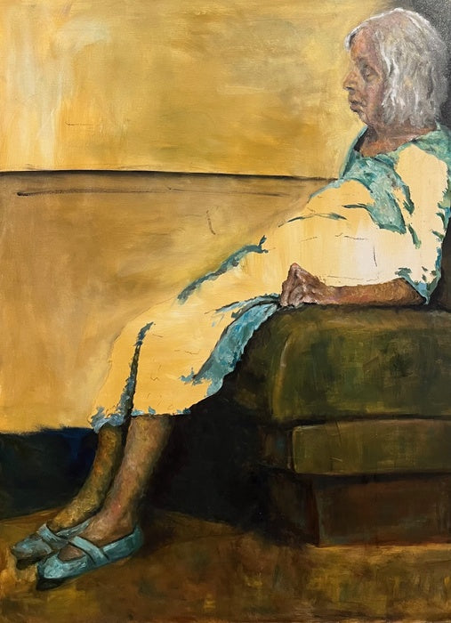 PASSING, 2024, oil on canvas, 48 x 36 in. / 121.92 x 91.44 cm.