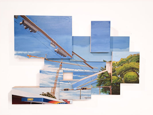 Copeland, 2024, oil on panel, 34 x 48 in. / 86.36 x 121.92 cm.
