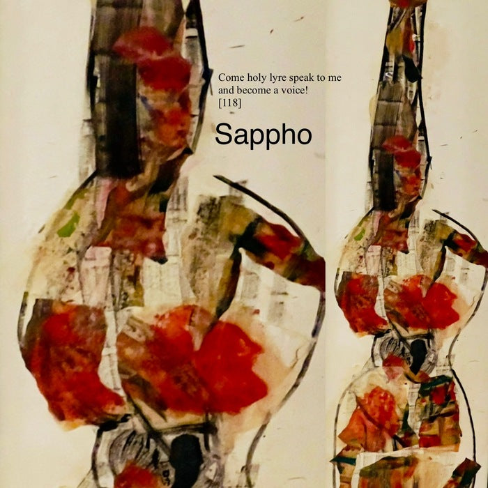 An Ode to Sappho, 2024, mixed media, 28 x 36 in. / 71.12 x 91.44 cm.