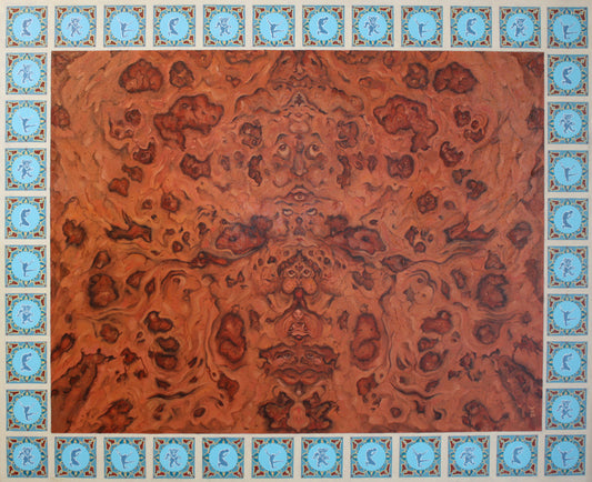 Chakra Balderdash, 2024, oil on canvas, 28 x 34 in. / 71.12 x 86.36 cm.
