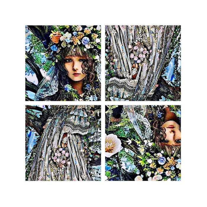 Lady of the Tree, 2024, photography, 12 x 12 in. / 30.48 x 30.48 cm.