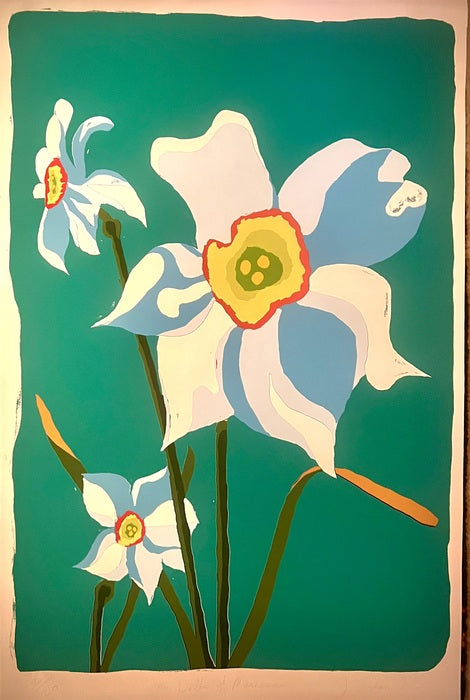 Balls of Narciss, 1973, serigravphy, 35 x 23 in. / 88.9 x 58.42 cm.