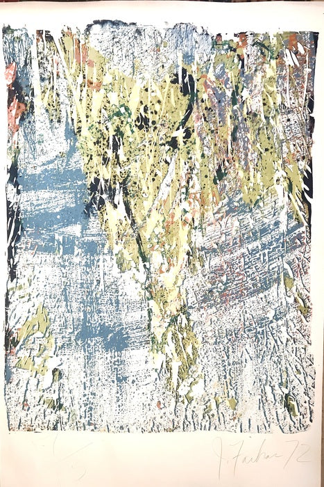 Untitled, 1972, serigraphy, 35 x 23 in. / 88.9 x 58.42 cm.