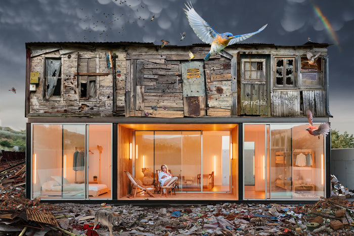 The Duality of Desire, 2024, digital composite, 22 x 28 in. / 55.88 x 71.12 cm