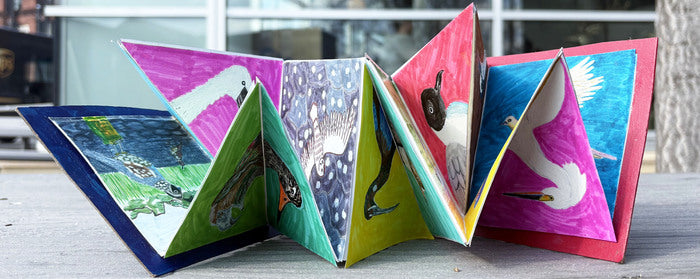 Power of the Migratory Bird Act, 2025, mixed media, 4.5 x 12 in. / 11.43 x 30.48 cm.