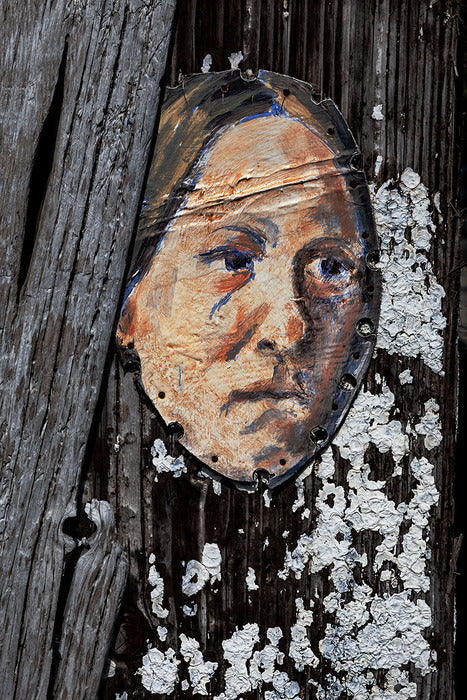 Stuck, Sao Miguel, Azores, 2023, archival on canvas, 30 x 30 in. / 76.2 x 76.2 cm.