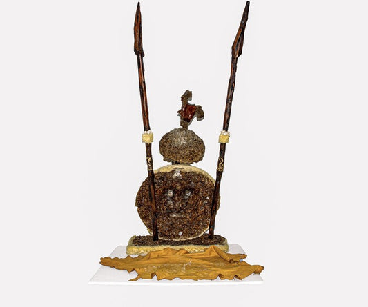 Ancestral Memory, 2025, sculpture, 84 x 36 x 16 in. / 213.36 x 91.44 x 40.64 cm.