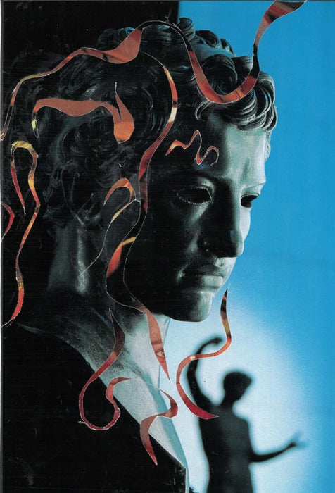 Shoulder Angel, 2024, paper magazines, 8 x 11 in. / 20.32 x 27.94 cm.