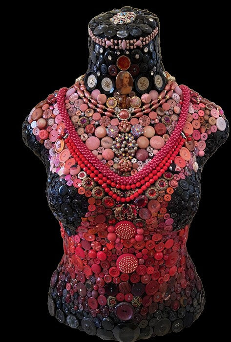 Leonore May, 2023, mosaic, 24 x 17 in. / 60.96 x 43.18 cm.