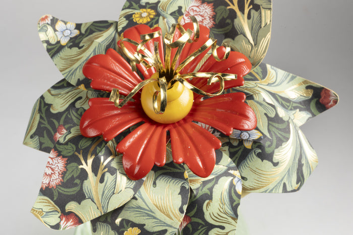 OZ, 2025, mixed media, 20 x 8 x 8 in. / 50.8 x 20.32 x 20.32 cm.