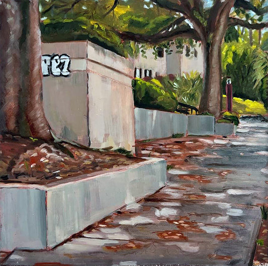 Copeland Study, 2023, oil on panel, 12 x 12 in. / 30.48 x 30.48 cm.