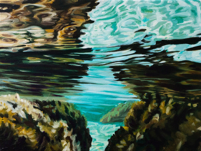 Isla Mujeres, 2025, oil on linen, 12 x 16 in. / 30.48 x 40.64 cm.