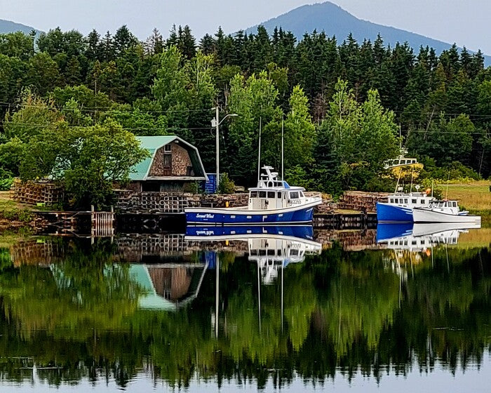 Water - Quiet Cove Nova Scotia, 2023, photography, 8 x 10 in. / 20.32 x 25.4 cm.