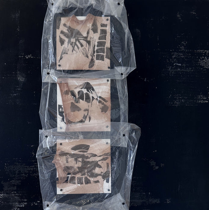 Preservation, 2025, mixed media, 24 x 24 in. / 60.96 x 60.96 cm.
