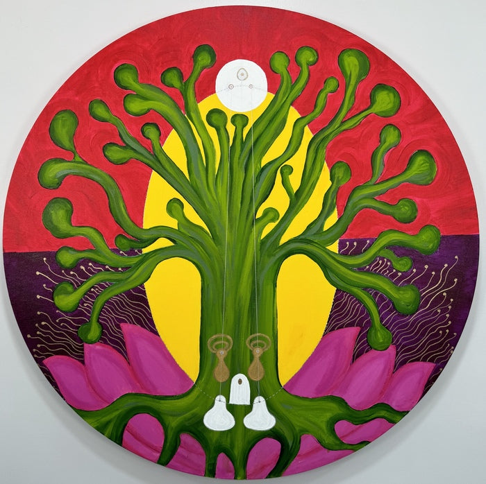 We Were So We Will Be, 2024, limited giclee print, 36 x 36 in. / 91.44 x 91.44 cm.