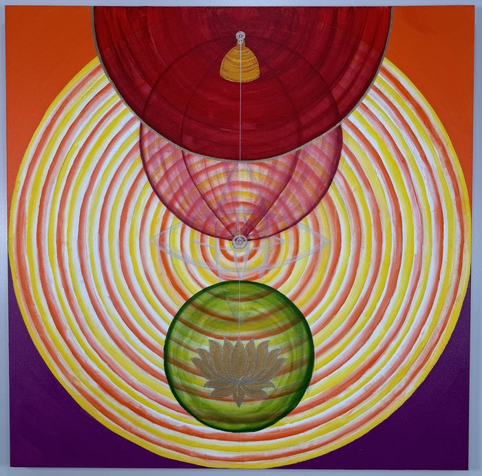 Master of the Corporeal & In-Corporeal World, 2024, limited giclee print, 36 x 36 in. / 91.44 x 91.44 cm.