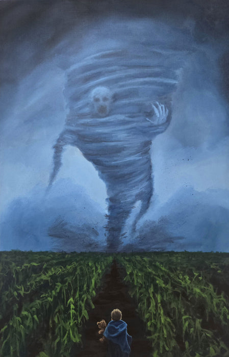 Dead Man Walking, 2025, oil on canvas, 44 x 30 in. / 111.76 x 76.2 cm.