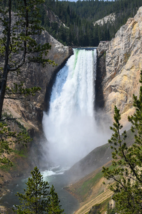 Yellowstone Falls, 2024, photography, 16 x 20 in. / 40.64 x 50.8 cm.