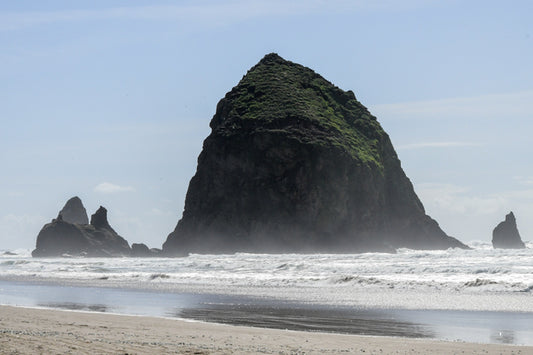 Haystack Rock, 2024, photography, 16 x 20 in. / 40.64 x 50.8 cm.
