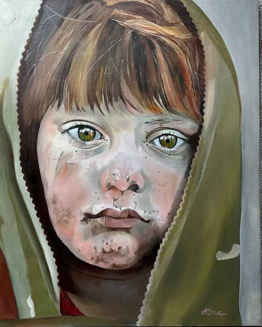 Sorrow, 2024, oil, 30 x 24 in. / 76.2 x 60.96 cm.