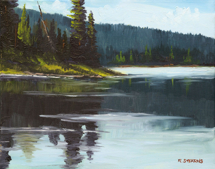 Serenity, 2024, oil, 11 x 18 in. / 27.94 x 45.72 cm.
