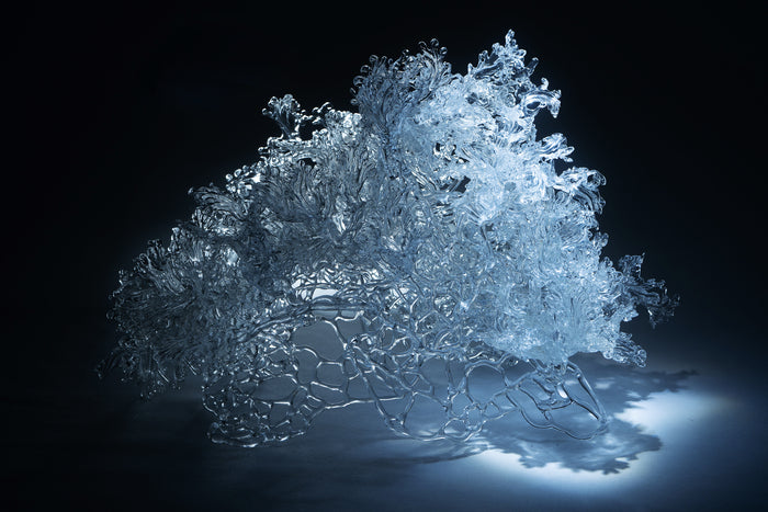 Ephemeral I, 2025, aluminum print, 60 x 40 x 3 cm. / 23.6 x 15.7 x 1.18 in.