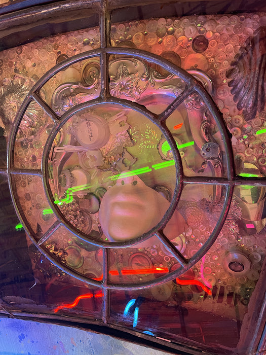 Remember Margaret, 2022, mixed media, 12 x 12 x 8 in. / 30.48 x 30.48 x 20.32 cm.