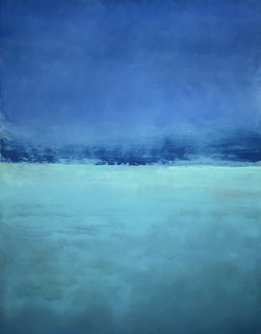 Συνεχεια (Synechia)- Continuity, 2023, oil on canvas, 60 x 48 in. / 152.4 x 121.92 cm.