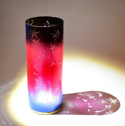 Star Birth, 2024, mixed media, 10 x 4 x 4 in. / 25.4 x 10.16 x 10.16 cm.